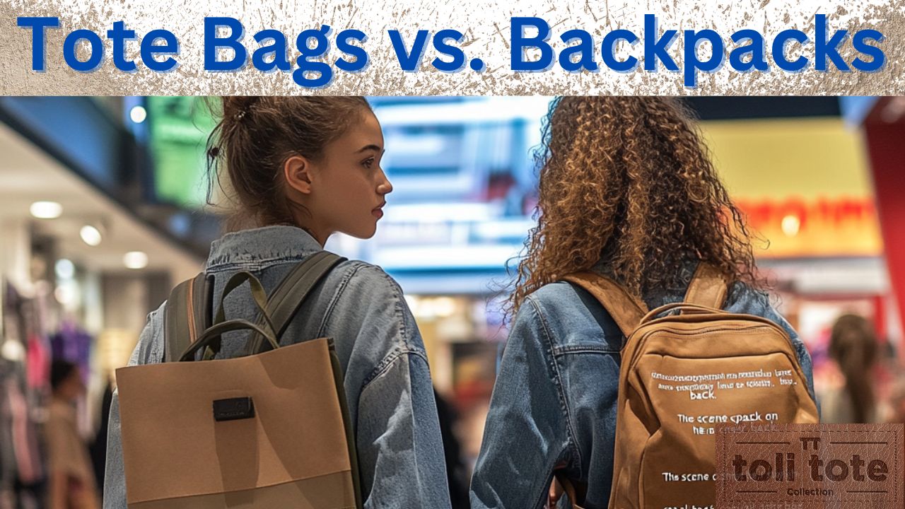 Tote Bags VS Backpacks