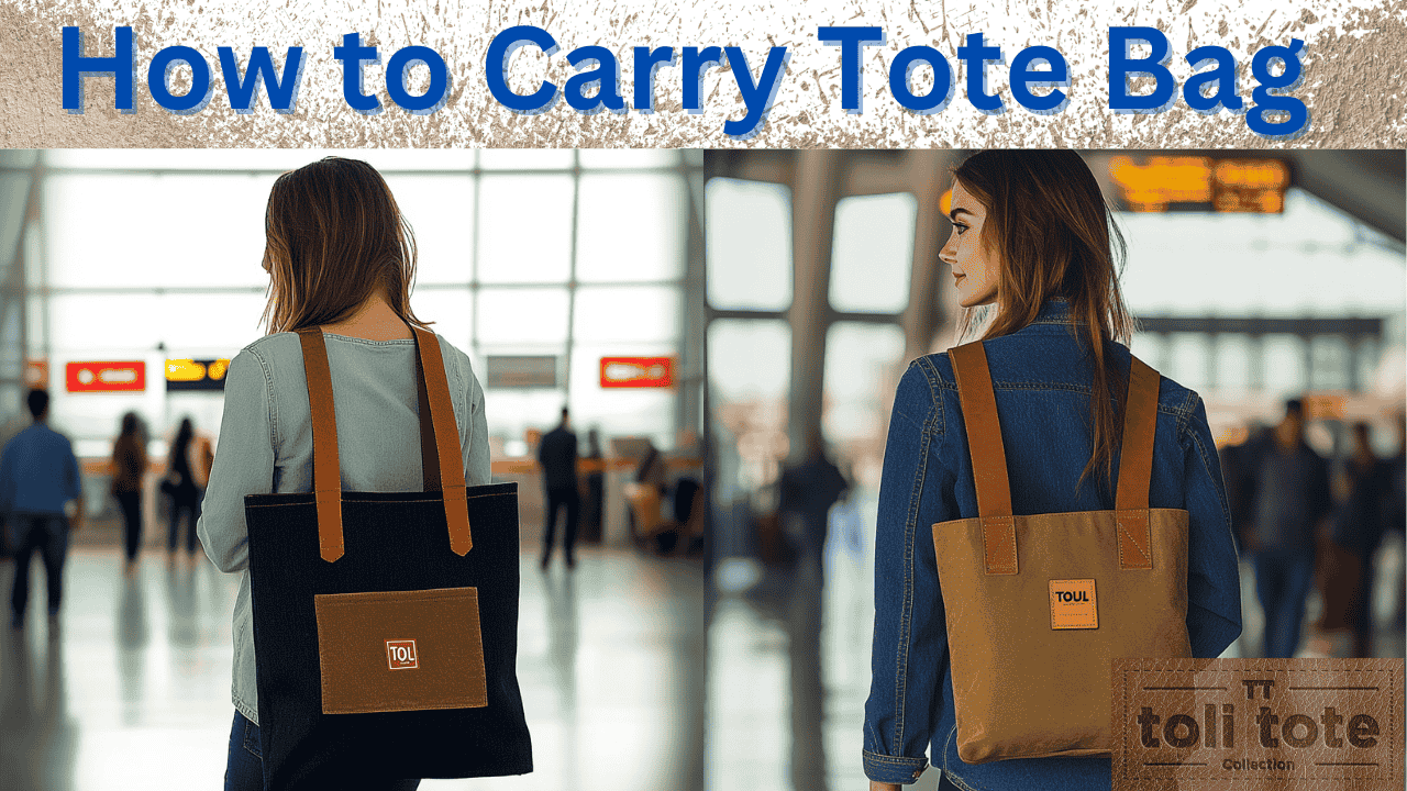 How to Carry Tote Bags