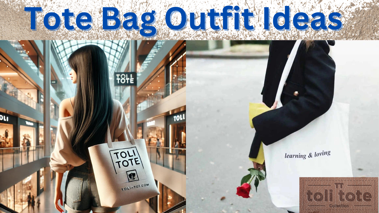 How to style a tote bag for the outfit
