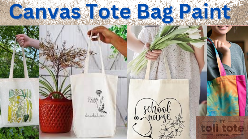 How to Paint a Canvas Tote Bag