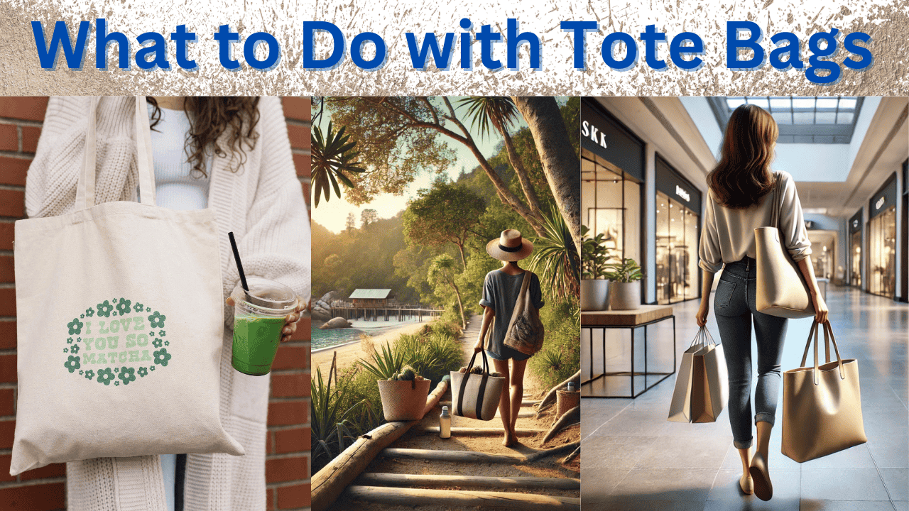 Practical ways to use tote bags