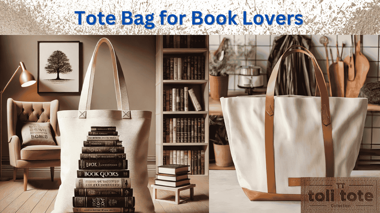 Tote Bag for Book Lovers