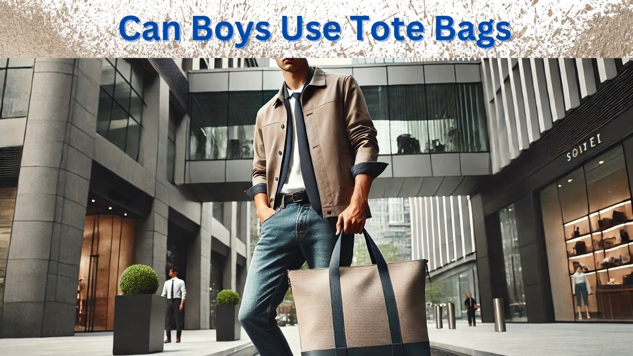 Can Boys Use Tote Bags