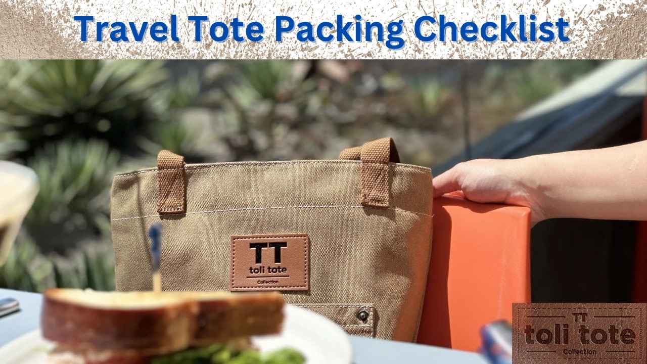 Travel Tote Packing Checklist