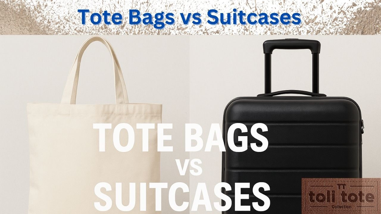 Tote Bags vs Suitcases