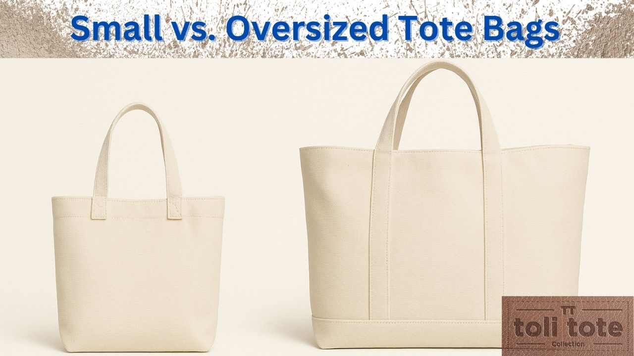 Small vs. Oversized Tote Bags