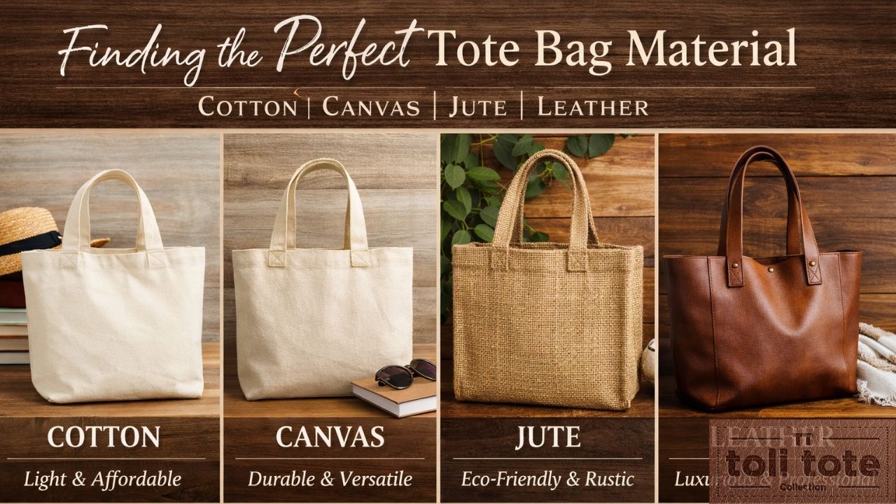 How to Choose the Perfect Tote Bag Material