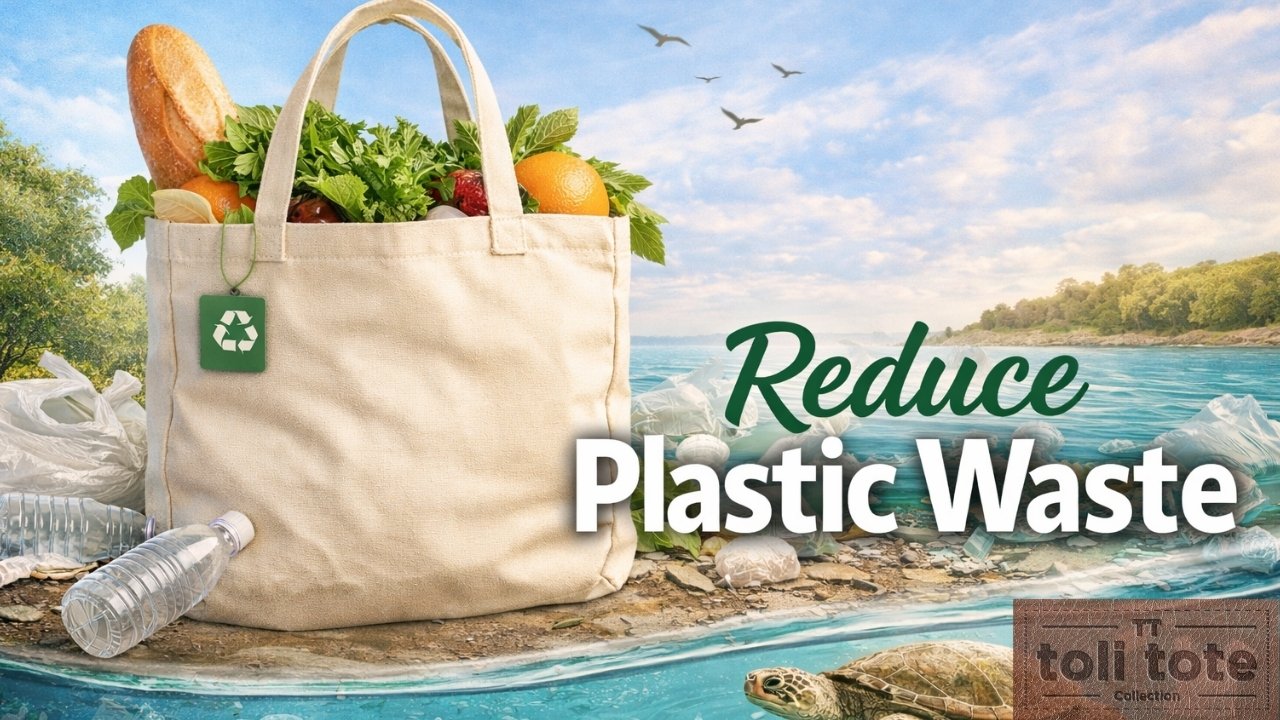How Tote Bags Help Reduce Plastic Waste